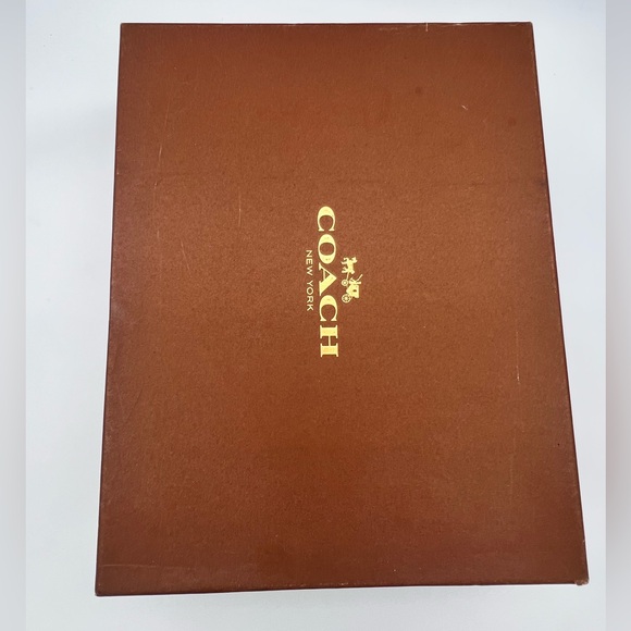 Coach Brown Signature Sonya Fabic Suede Faux Fur Women’s Size 10 Boots NEW NWT - Picture 8 of 9